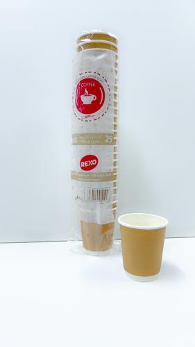 كاسات ورقية سميكة 8 اونص 25 كاسة