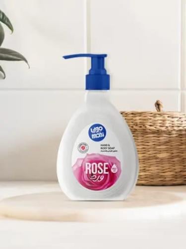 موبي صابون اليدين والجسم 450 مل ورد