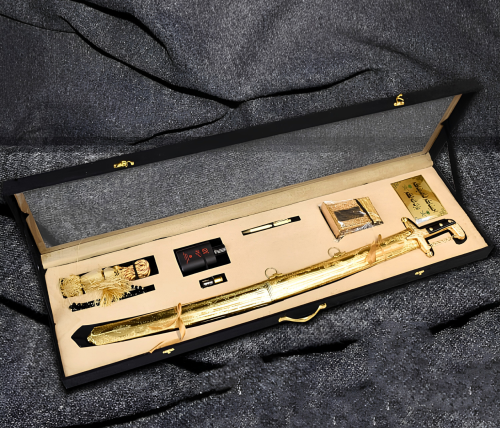 Damascene sword gift