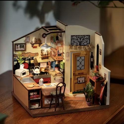 The warm kitchen