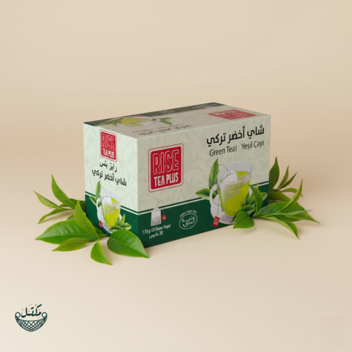 شاي أعشاب أخضر طبيعي تركي رايز