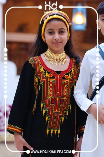 جلابيه عسيري بناتي