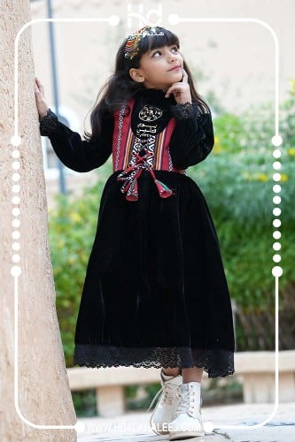 فستان التأسيس اسود/ /vip