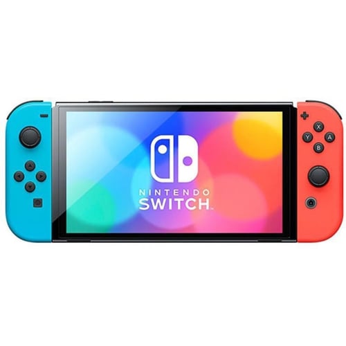 نينتيندو أوليد -‎‎ سويتش أحمر نيوني‎/‎كون (أزرق ني...