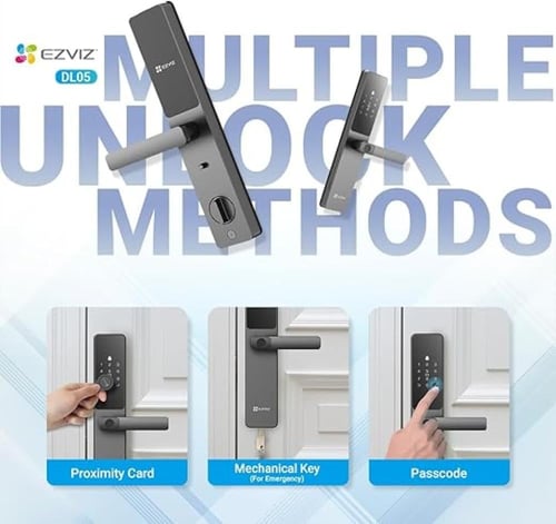 قفل بصمة الإصبع الذكي إيزفيز DL05