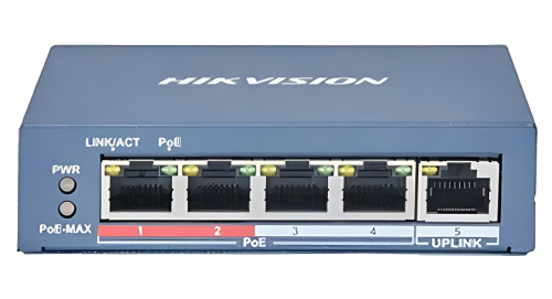 هايكفيجين مفتاح مراقبة 4 منافذ بي او اي بلس (حتى 2...