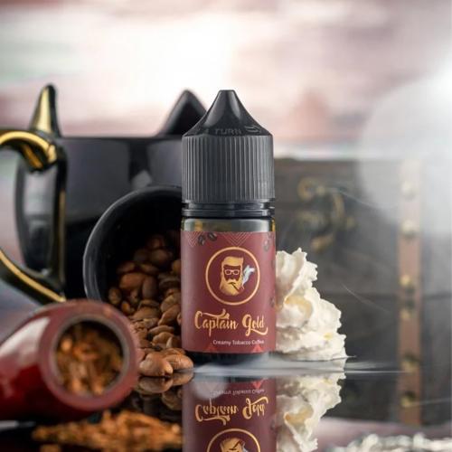 Captain Gold Creamy Tobacco Coffee Salt