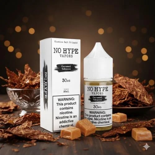 نوهايب كراميل توباكو سولت - No Hype caramel tobacc...