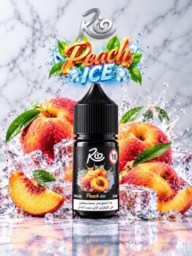 ريو خوخ ايس سولت - rio peach ice solt