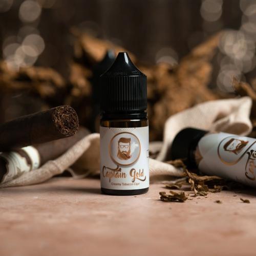 Captain Gold Creamy Tobacco Cigar Salt