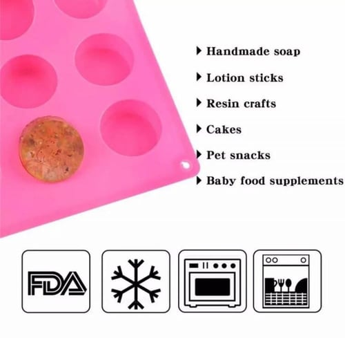 سيليكون خبز / ريزن ايبوكسي / شكولاه ( قطعه واحده)