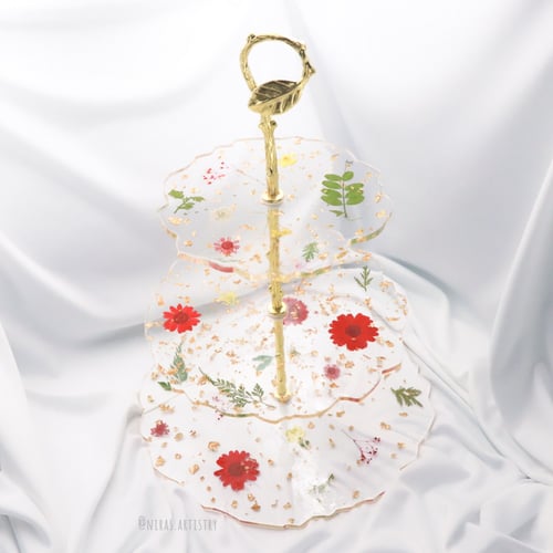 ستناند حلوى بالورد الاحمر