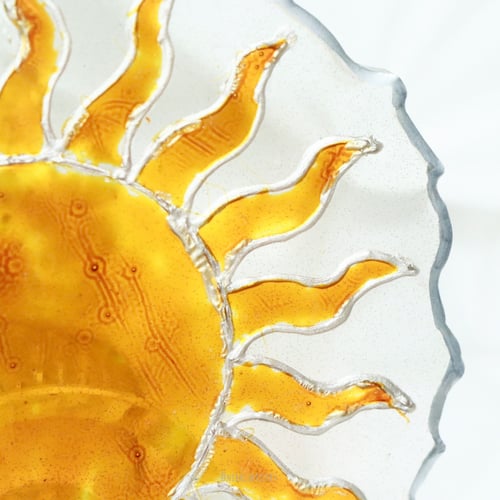 كوستر stained glass sun