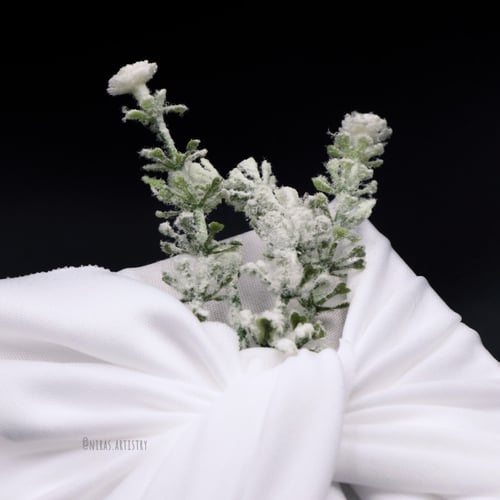 تغليف هديه بالقماش