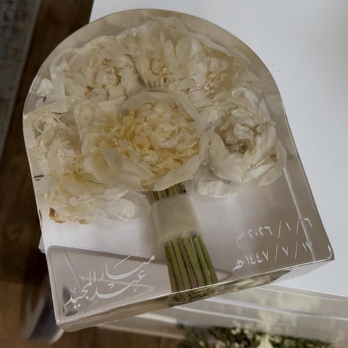 حفظ الورد في مجسم ريزن