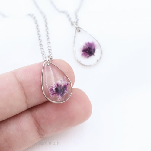 قلاده purple drop