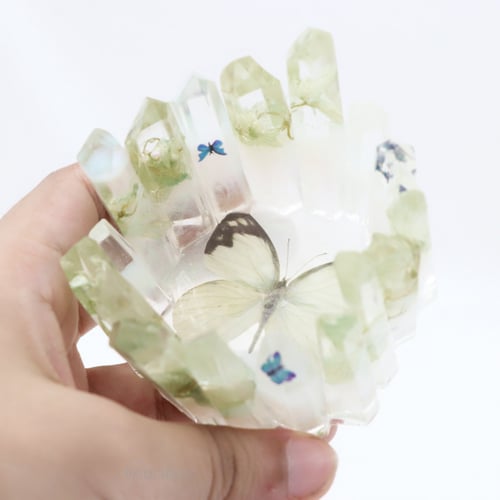 شمعدان بالورد