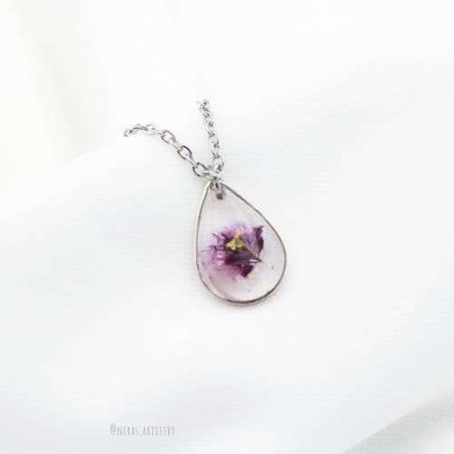 قلاده purple drop