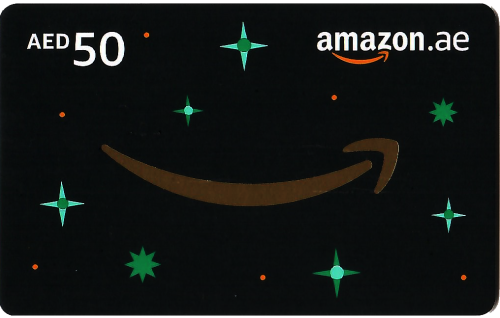 بطاقة امازون اماراتي 50 درهم