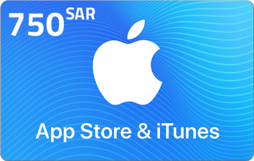 بطاقة ابل 750 ريال - للحساب السعودي