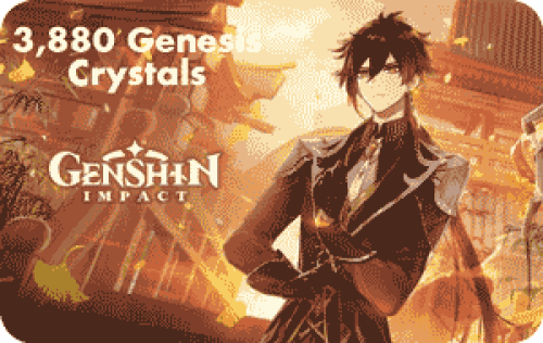 Genshin Impact 3280+600 Crystals
