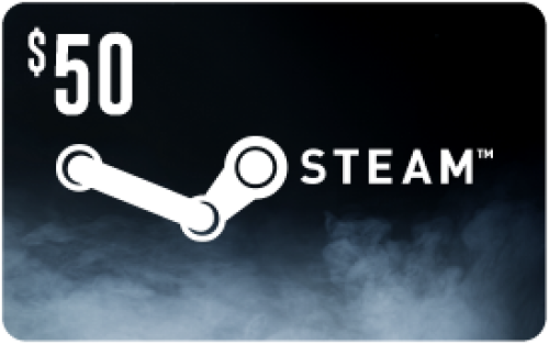 بطاقة ستيم أمريكي 50 دولار