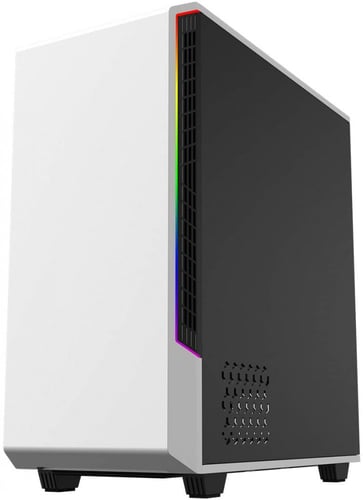 GameMax Panda Mid Tower Gaming Case White