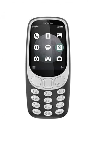 هاتف 3310 بشريحتين بذاكرة وصول عشوائي سعة 64 ميجاب...