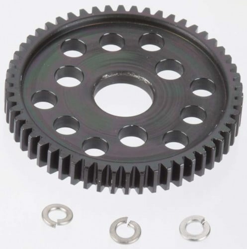 Robinson Racing Hard Black 54T Steel Spur Gear for...