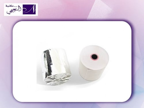 رولات إستلام ورقية حرارية بمقاس 80mm X 70mm مكونة...