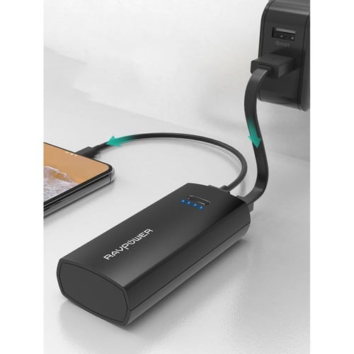 بطارية متنقلة من راف بور بسعة 5200