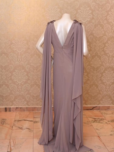 فستان شفون ناعم