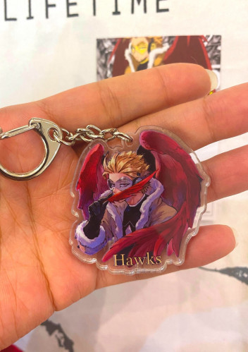 Hawks keychain