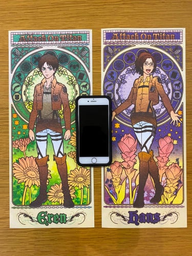 بلاصق جداري Attack on titan -2