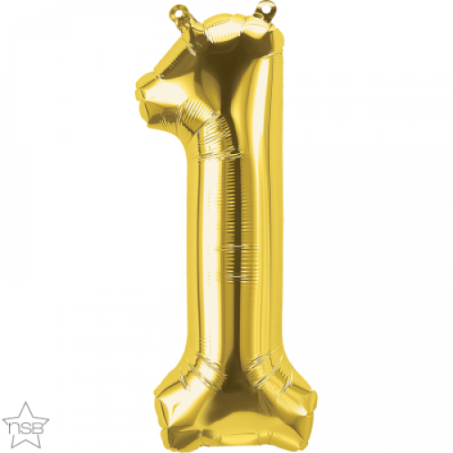 FOIL SMALL NUMBER GOLD (عدد 5 قطع) 1