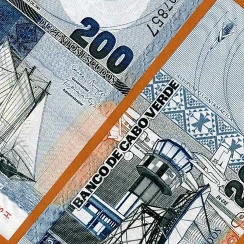 جزر الراس الأخضر فئة 200 إيسكودو أنسر إصدار قديم