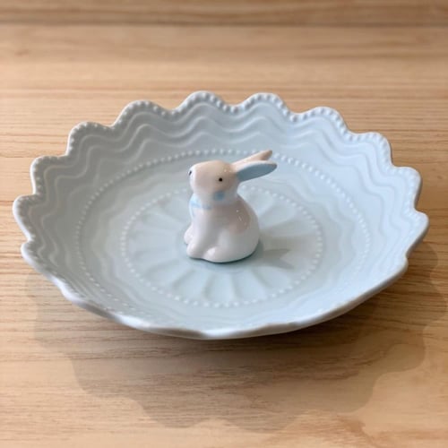 صحن ارنب مجوف