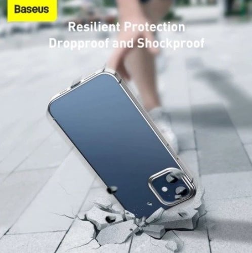 كفر ايفون 12 شفاف من بيسوس Baseus case for iPhone
