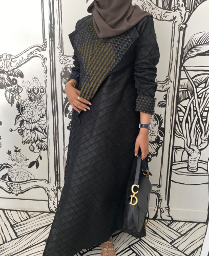 عباية تفته شانتون مع هدب مقصب