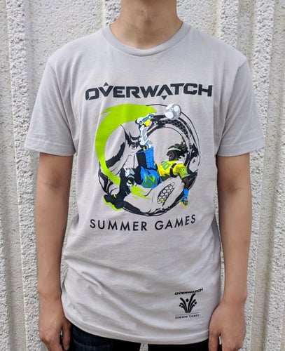 Overwatch Lucio summer game T shirt XxL
