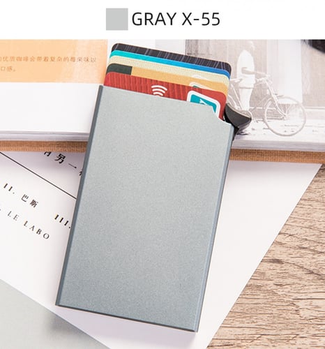 ( 6 قطع ) محافظ بطاقات مزودة بتقنية RFID ضد السرقة...