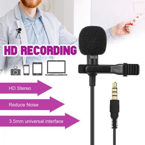 مايكروفون سلكي للجوال و الكمبيوتر بمنافذ مختلفة