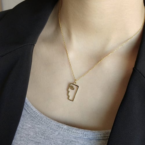 سلسلة وجه فني من مجموعة باروك, من الفضة الاسترليني...