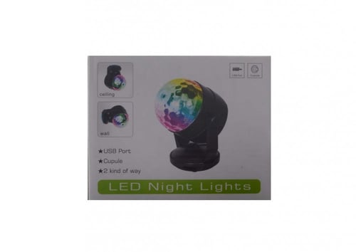 لمبة لد ملونة