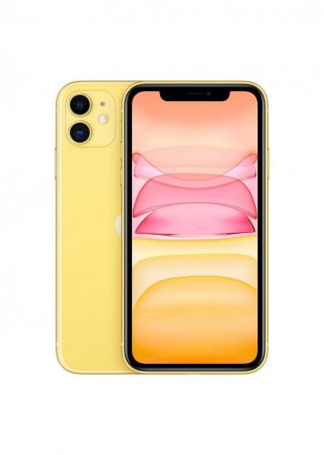 ابل ايفون 11 سعة 64 جيجابايت ، اصفر ،الجيل الرابع...