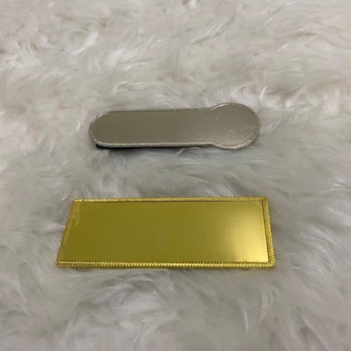 name brooch printing