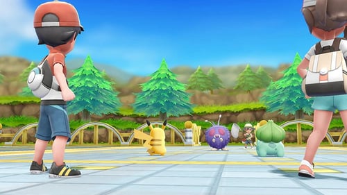 بوكيمون بيكاتشو نينتيندو سويتش - Pokemon Let's Go,...