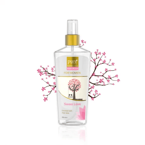 بيور بيوتي بخاخ معطر جسم (سويت لاف) للنساء 250 مل