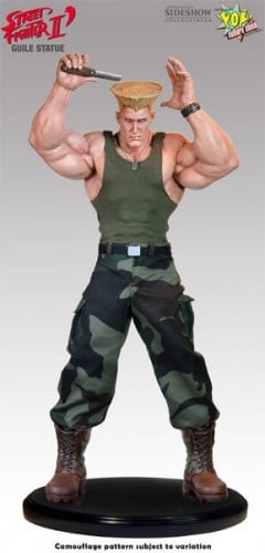 Guile Mixed Media Statue by PCS Collectibles
