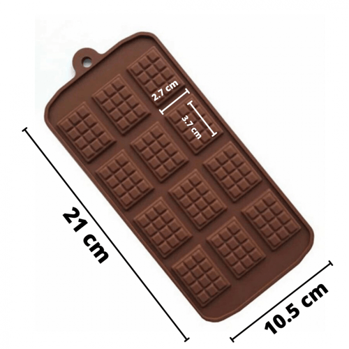 قالب سيليكون مستطيل للشكولاه / قوالب شكولاته حجم ص...